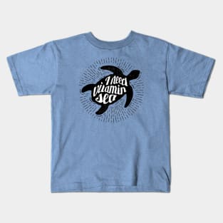 Sea you soon [Positive tropical motivation] Kids T-Shirt